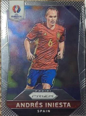 Andres Iniesta [Silver Prizm] #33