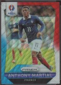 Anthony Martial [Red & Light Blue Prizm] #10