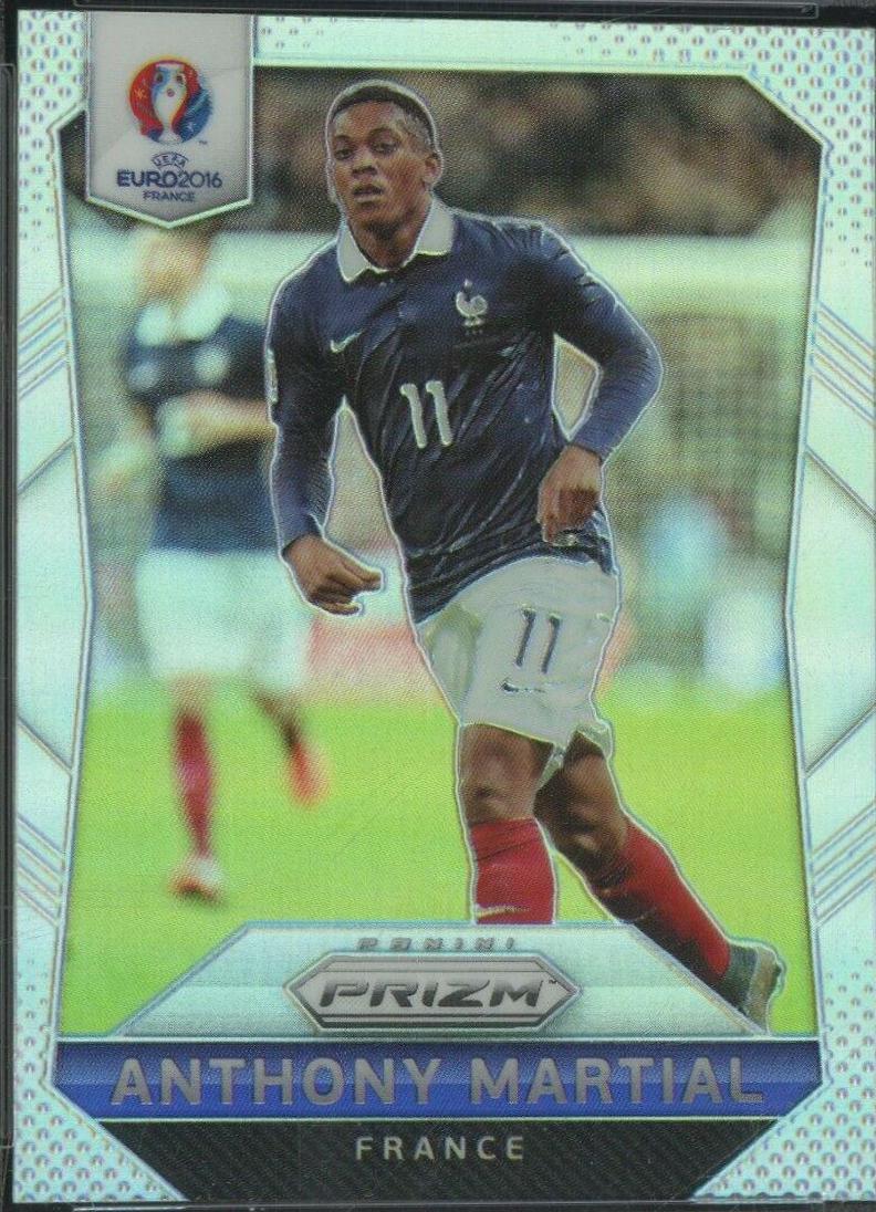 Anthony Martial [Silver Prizm] #10