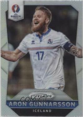Aron Gunnarsson [Silver Prizm] #112