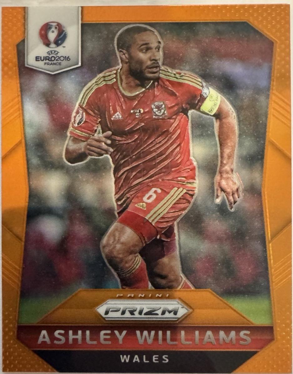 Ashley Williams [Orange Prizm] #120