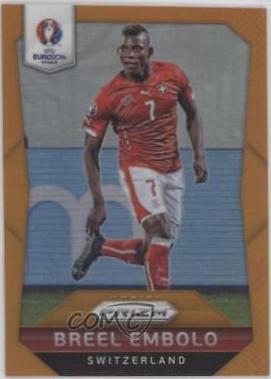 Breel Embolo [Orange Prizm] #155