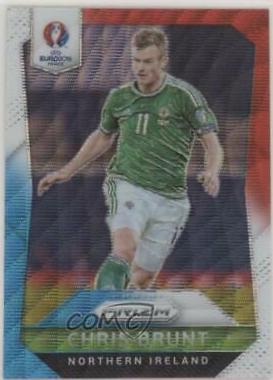 Chris Brunt [Red & Light Blue Prizm] #70
