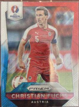 Christian Fuchs [Red & Light Blue Prizm] #80