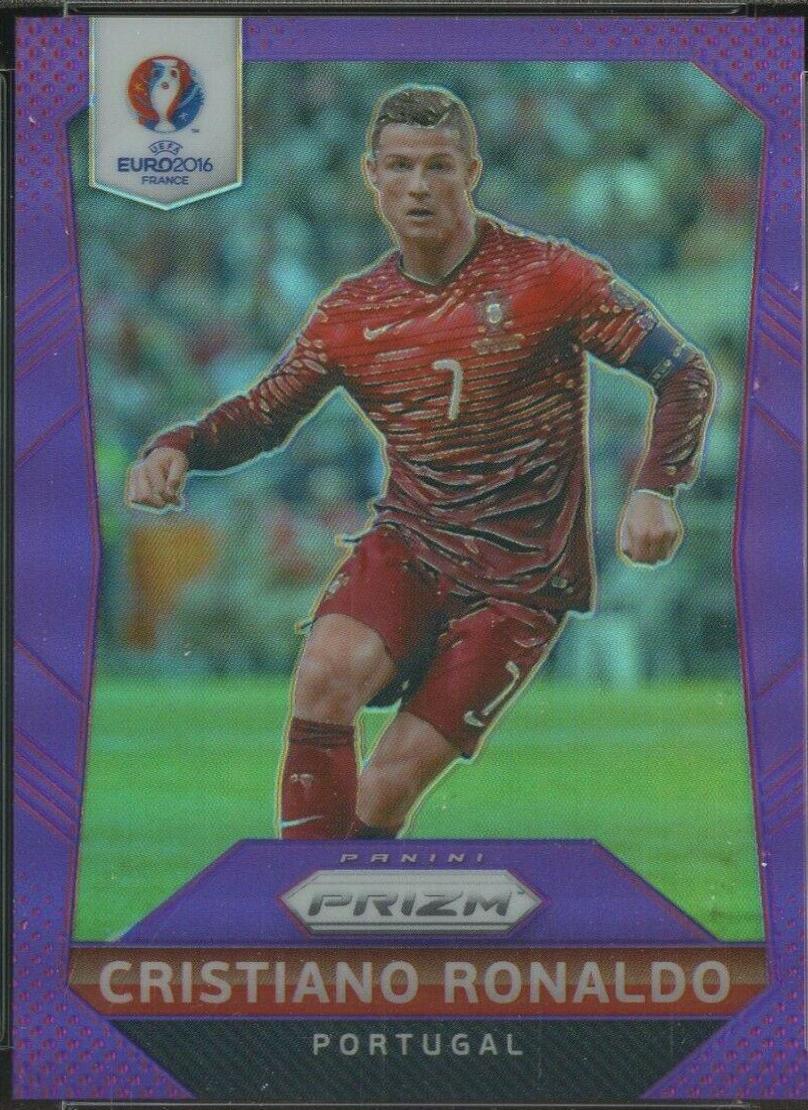 Cristiano Ronaldo [Purple Prizm] #97