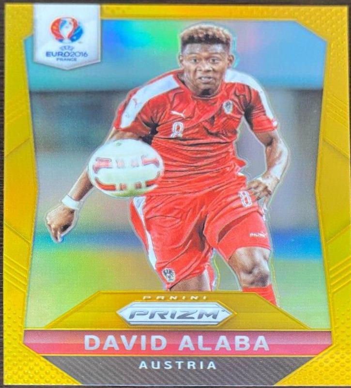 David Alaba [Gold Prizm] #76