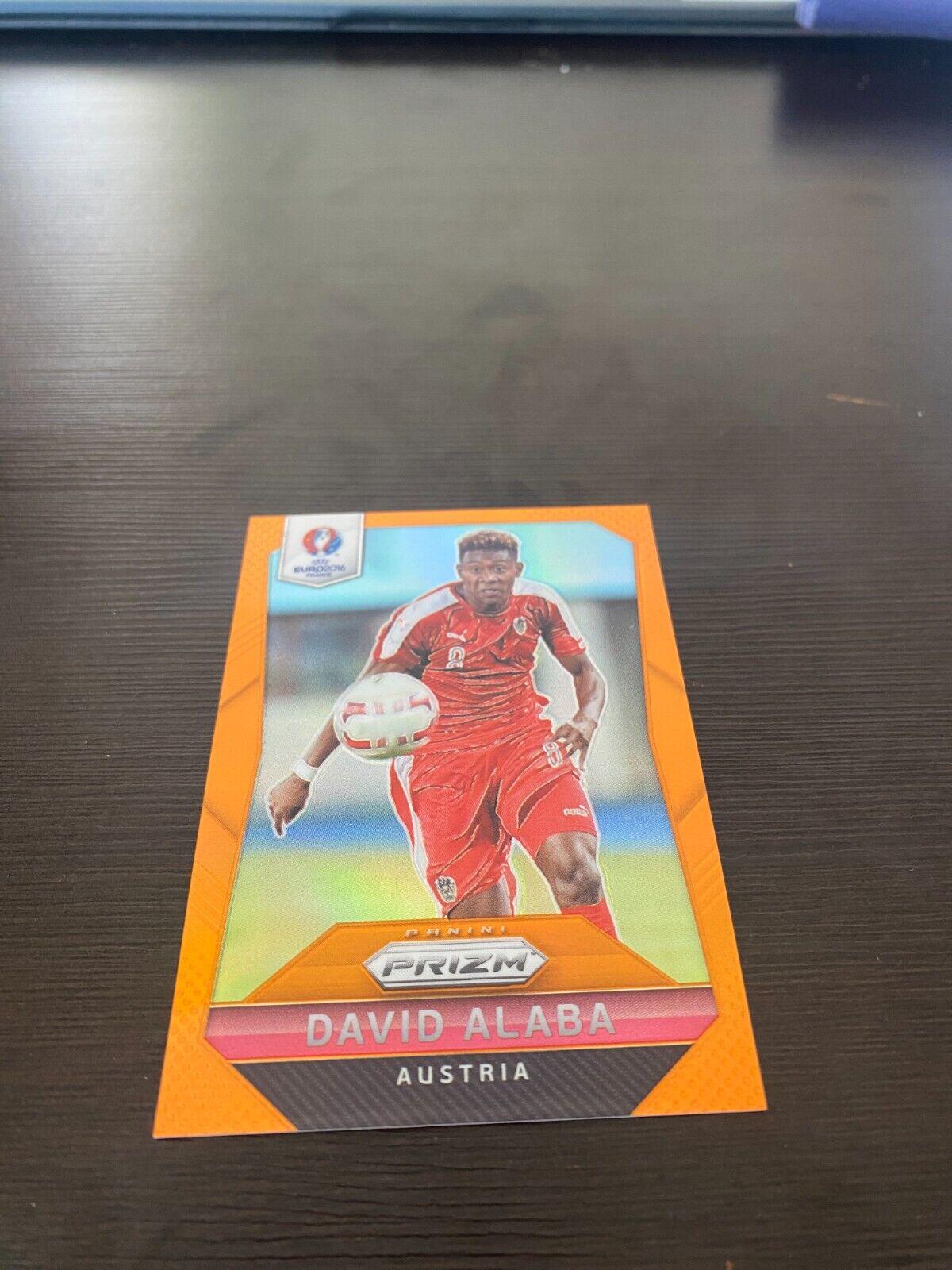David Alaba [Orange Prizm] #76