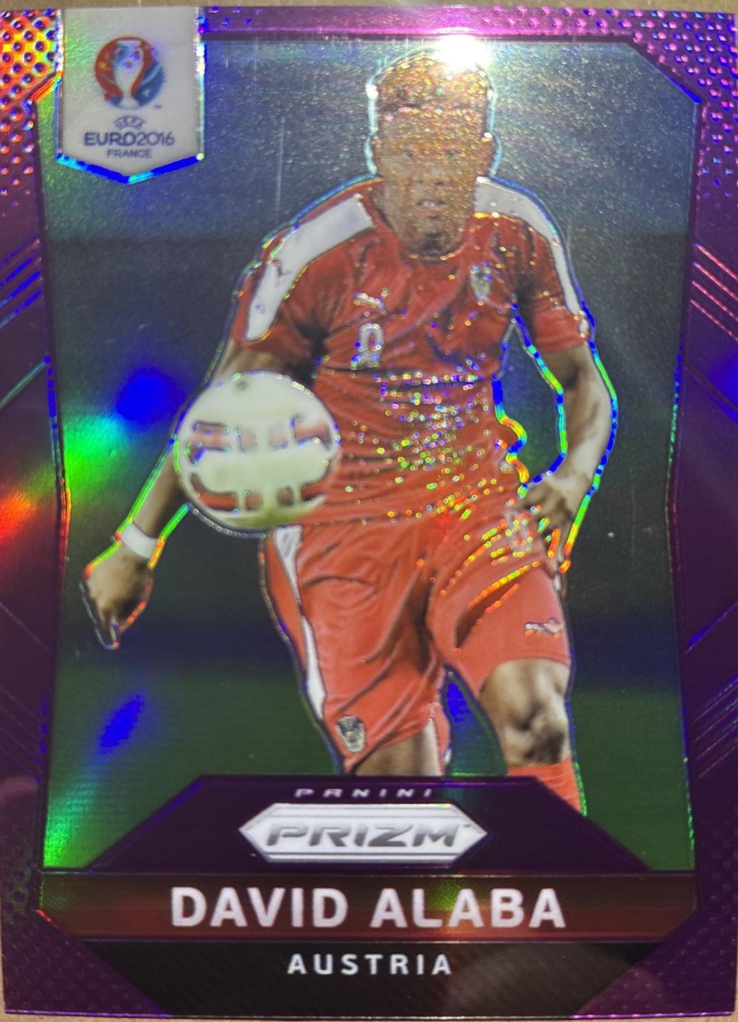 David Alaba [Purple Prizm] #76