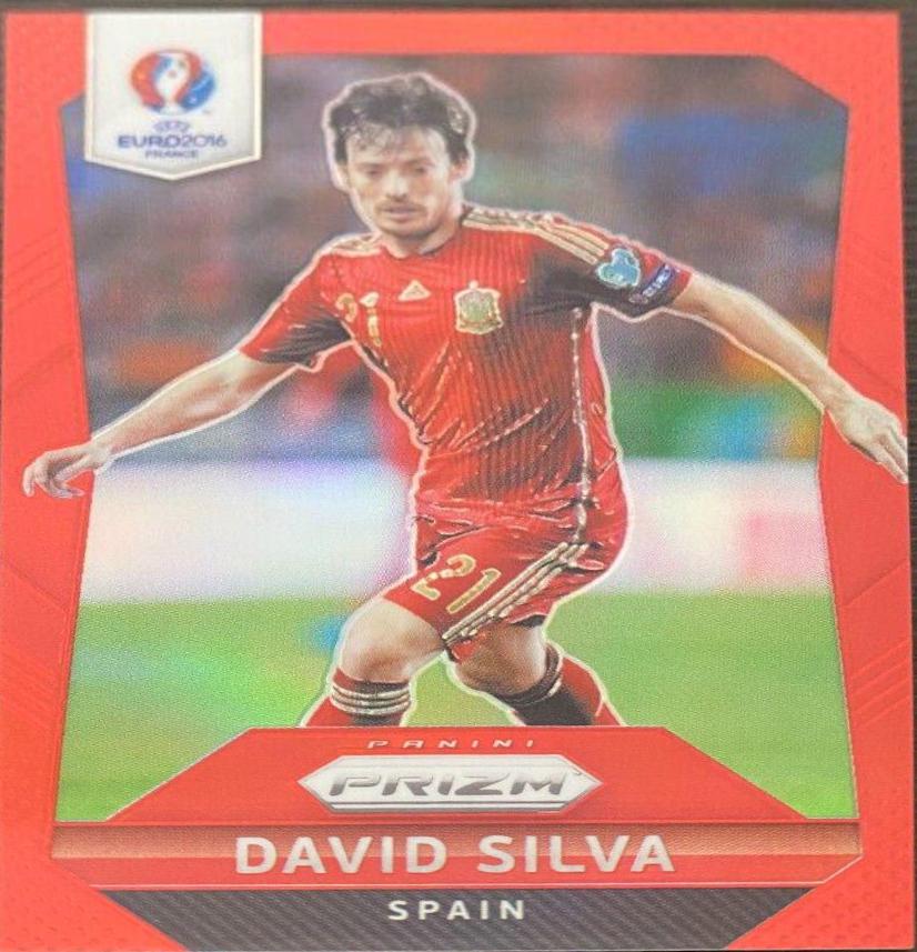 David Silva [Red Prizm] #40