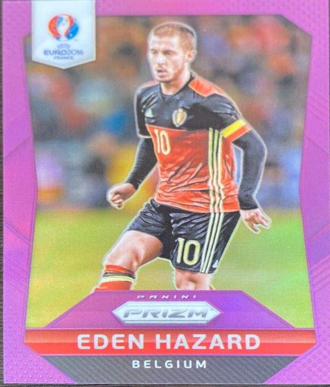 Eden Hazard [Purple Prizm] #22