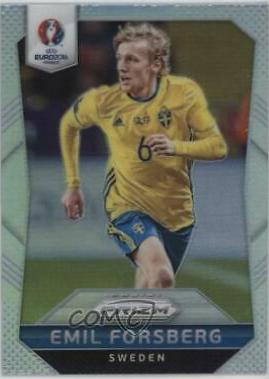Emil Forsberg [Silver Prizm] #250