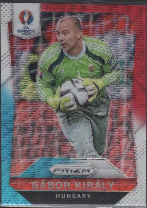 Gabor Kiraly [Red & Light Blue Prizm] #236
