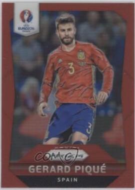 Gerard Pique [Red Prizm] #38