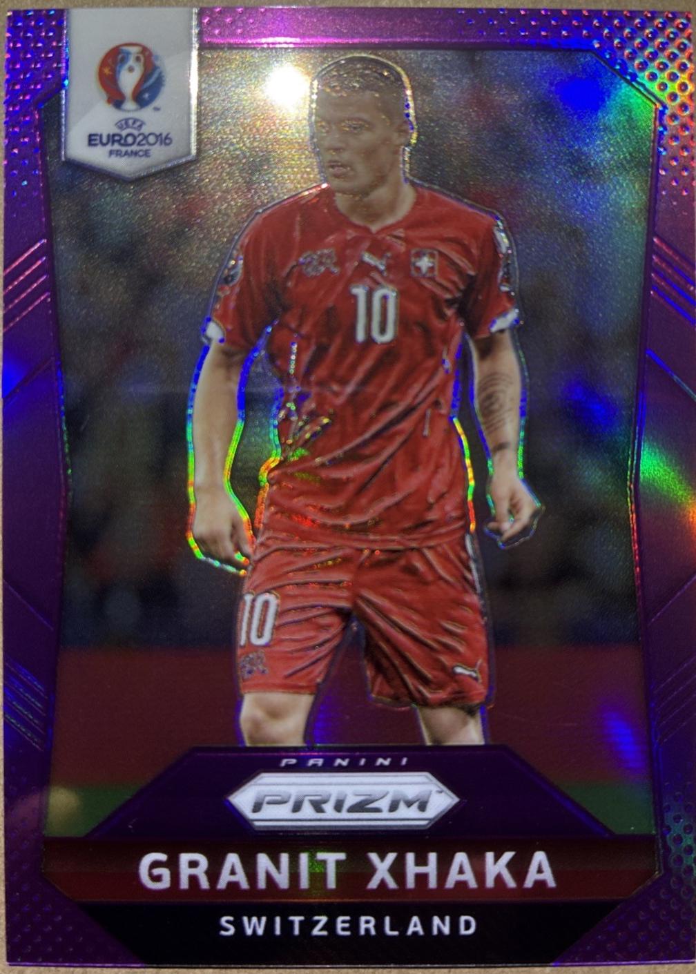 Granit Xhaka [Purple Prizm] #153