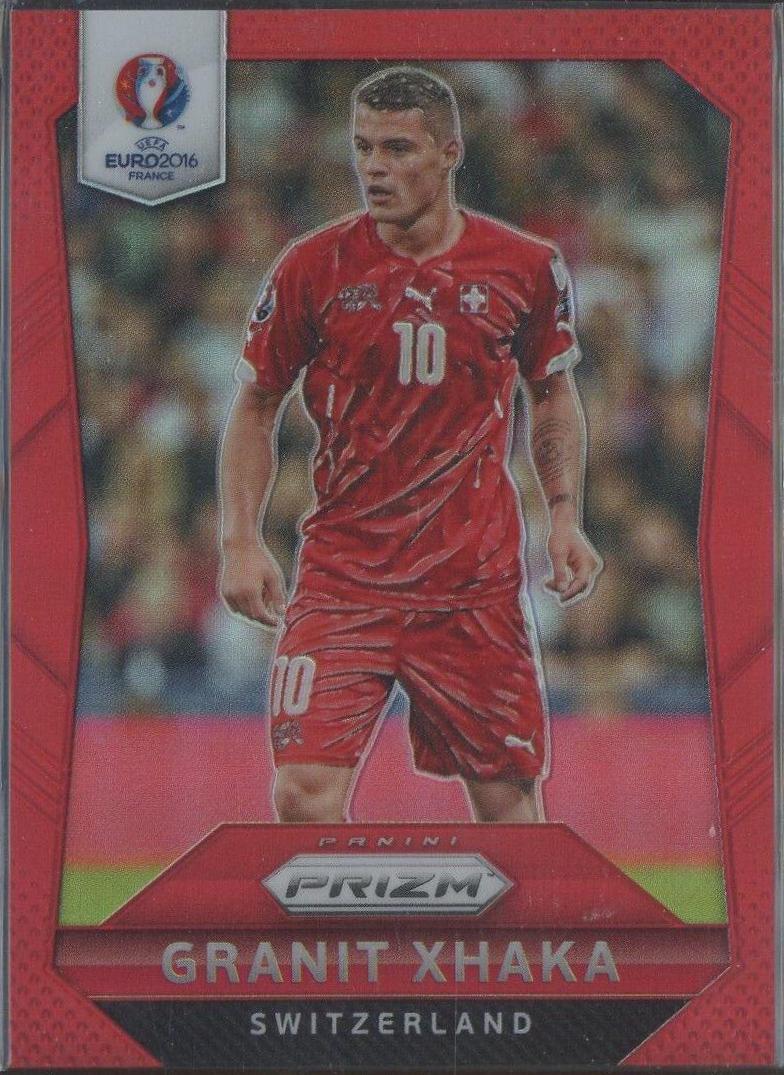 Granit Xhaka [Red Prizm] #153