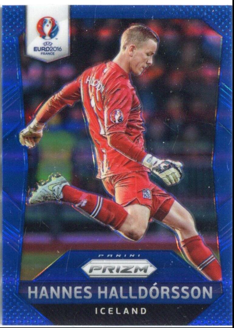 Hannes Halldorsson [Blue Prizm] #113