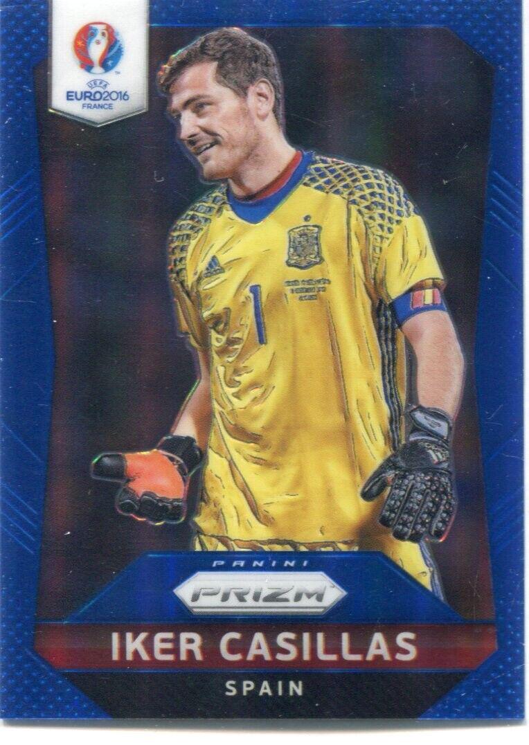 Iker Casillas [Blue Prizm] #34