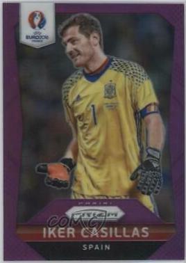 Iker Casillas [Purple Prizm] #34