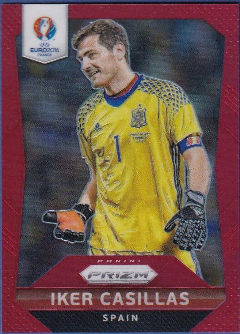 Iker Casillas [Red Prizm] #34