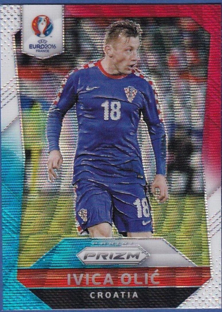 Ivica Olic [Red & Light Blue Prizm] #187