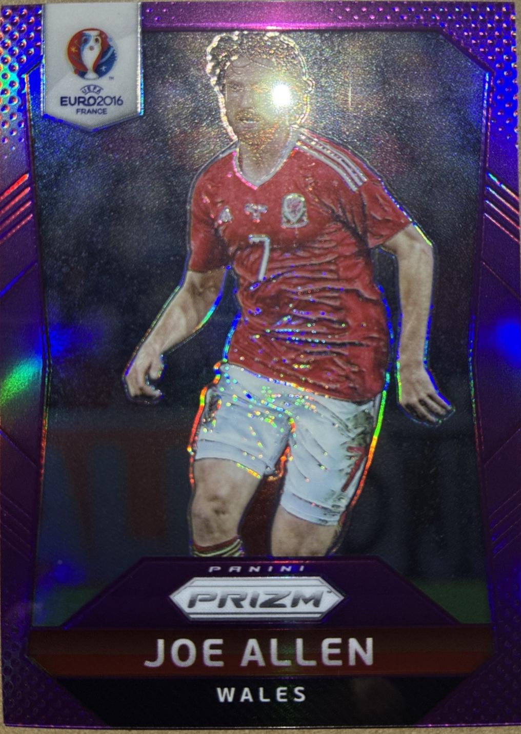 Joe Allen [Purple Prizm] #122