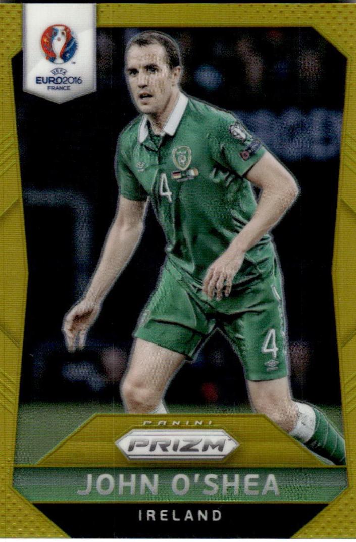 John O'Shea [Gold Prizm] #226