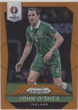 John O'Shea [Orange Prizm] #226