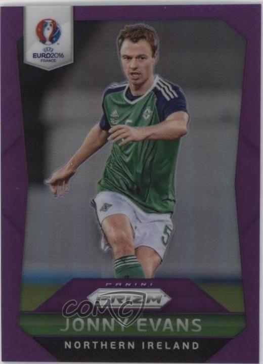Jonny Evans [Purple Prizm] #73
