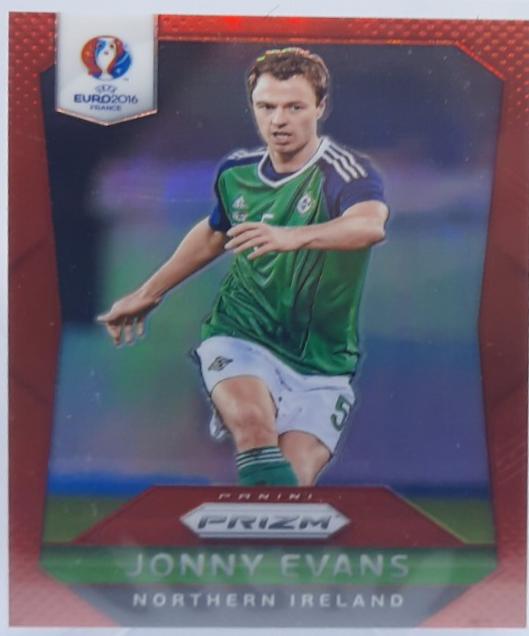 Jonny Evans [Red Prizm] #73