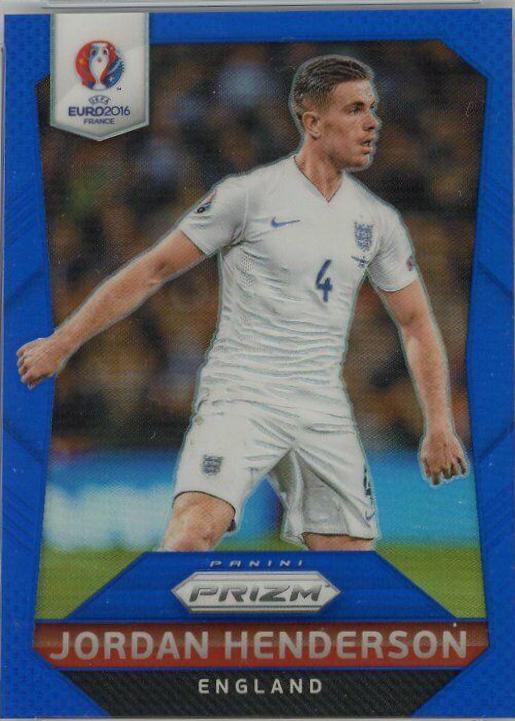 Jordan Henderson [Blue Prizm] #58