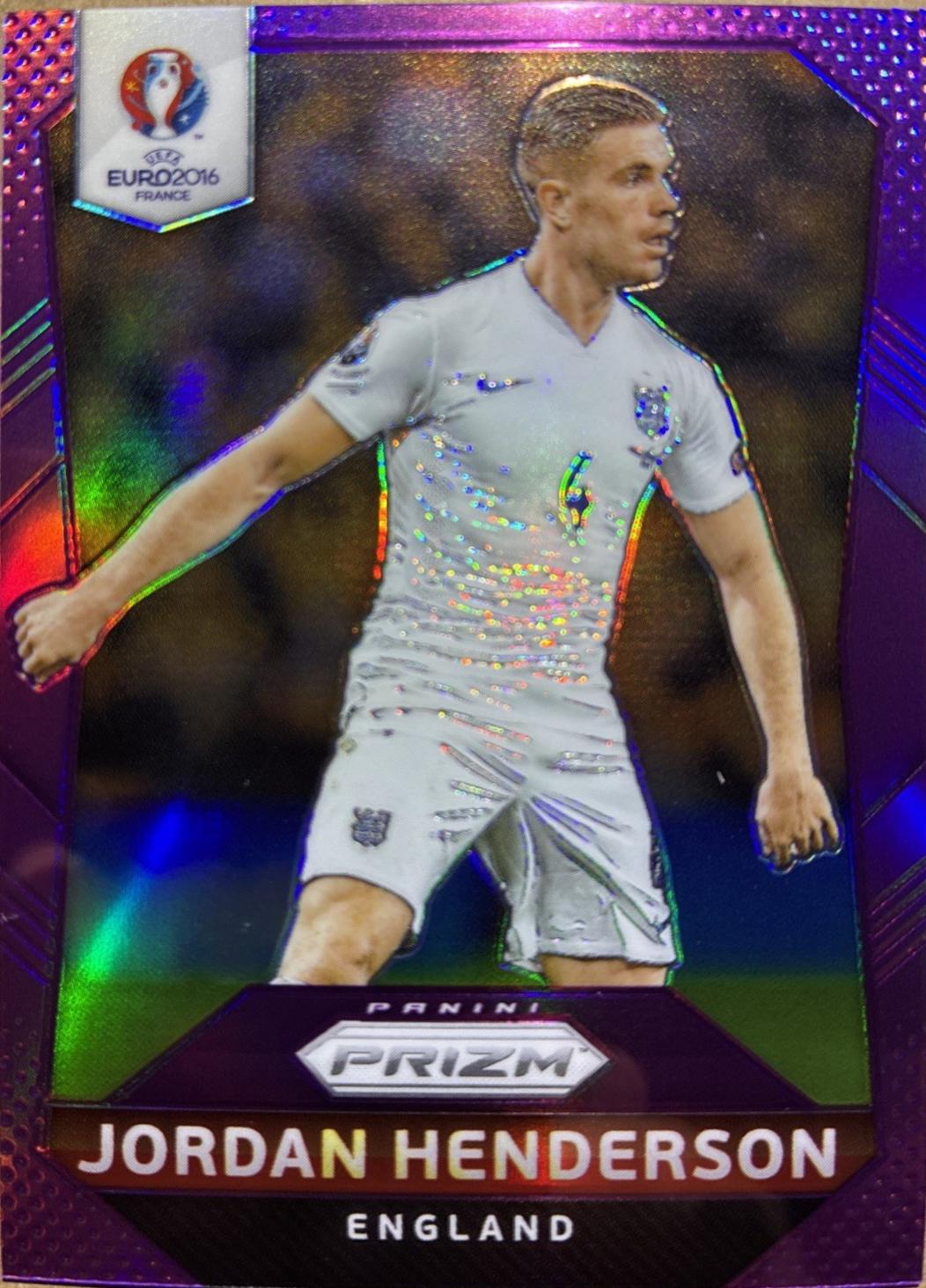 Jordan Henderson [Purple Prizm] #58