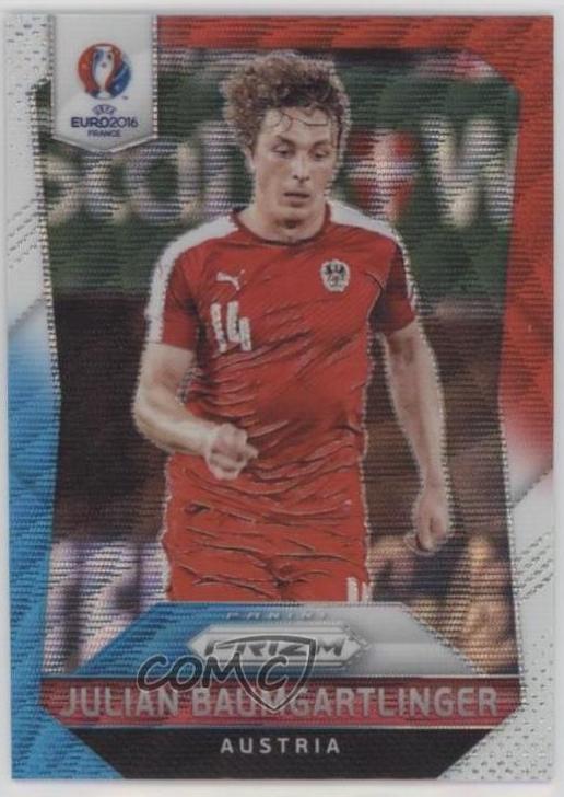 Julian Baumgartlinger [Red & Light Blue Prizm] #84