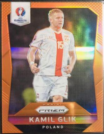 Kamil Glik [Orange Prizm] #142