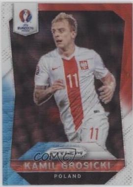 Kamil Grosicki [Red & Light Blue Prizm] #143