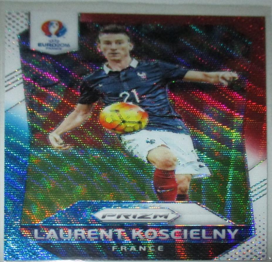 Laurent Koscielny [Red & Light Blue Prizm] #9