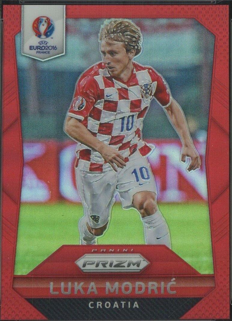 Luka Modric [Red Prizm] #180