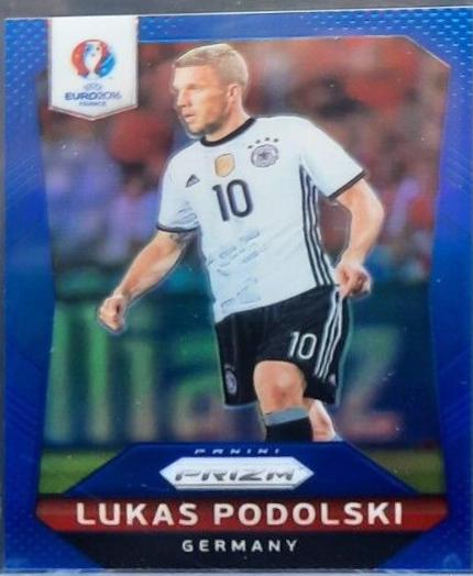 Lukas Podolski [Blue Prizm] #52