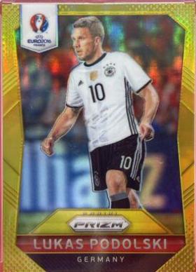 Lukas Podolski [Gold Prizm] #52