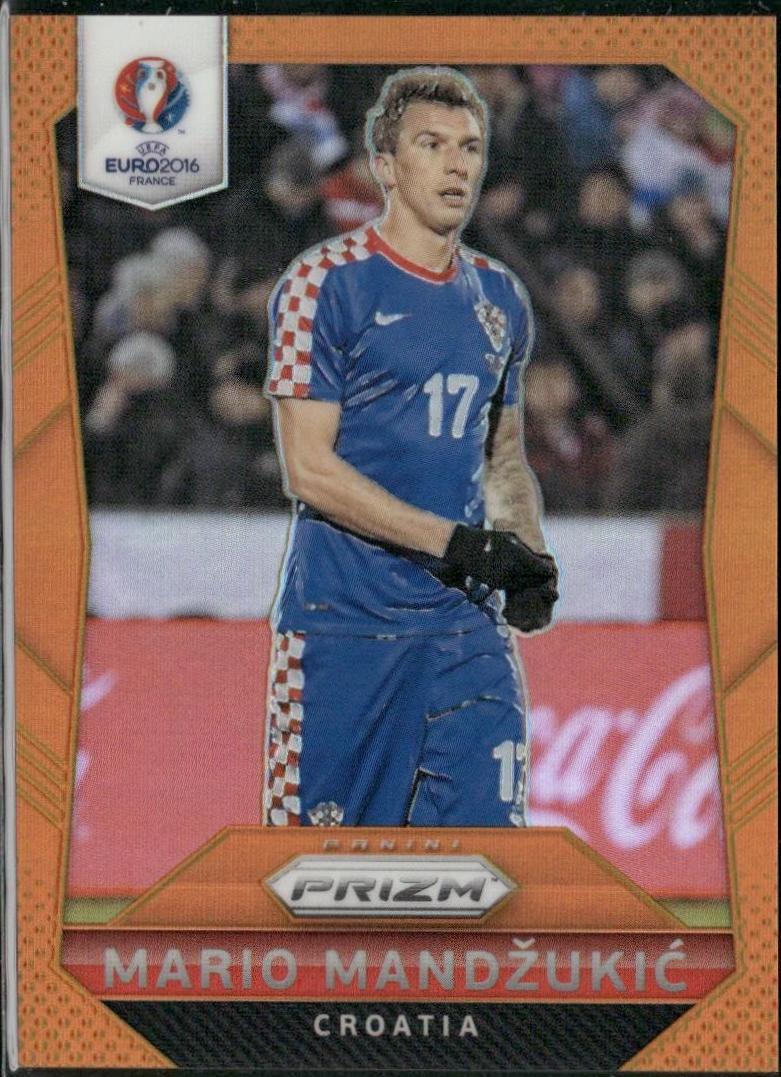 Mario Mandzukic [Orange Prizm] #183