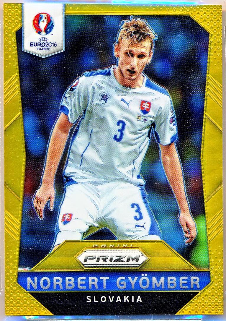 Norbert Gyomber [Gold Prizm] #137