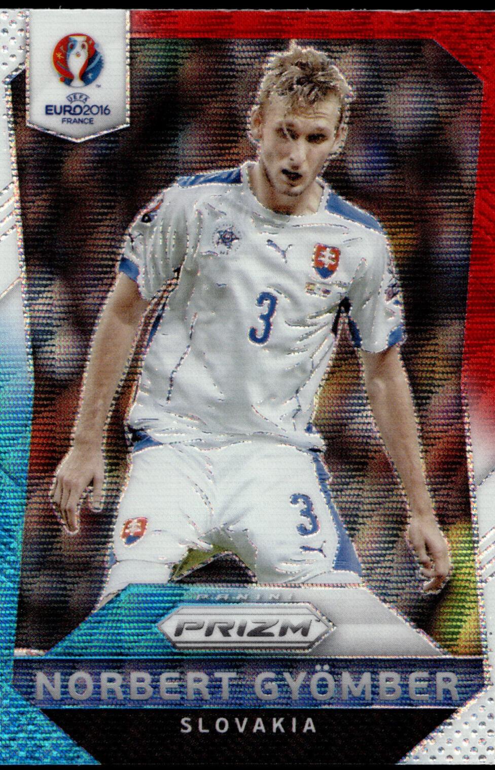 Norbert Gyomber [Red & Light Blue Prizm] #137