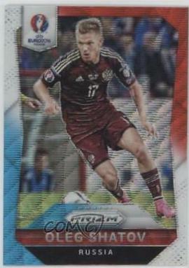 Oleg Shatov [Red & Light Blue Prizm] #177