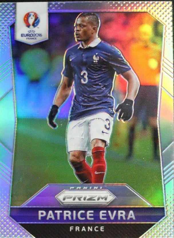 Patrice Evra [Silver Prizm] #2
