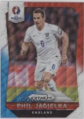 Phil Jagielka [Red & Light Blue Prizm] #63