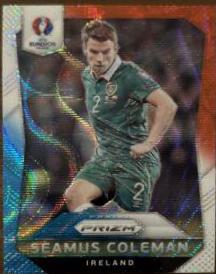 Seamus Coleman [Red & Light Blue Prizm] #222