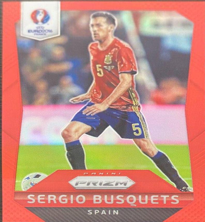 Sergio Busquets [Red Prizm] #39