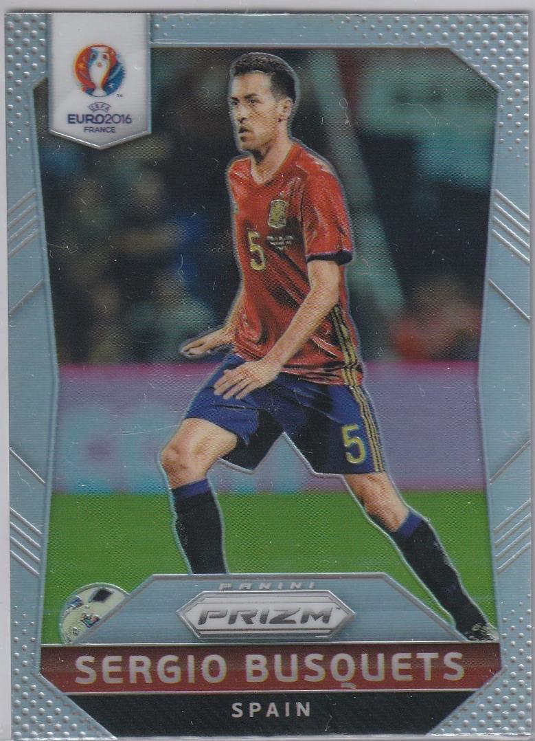 Sergio Busquets [Silver Prizm] #39
