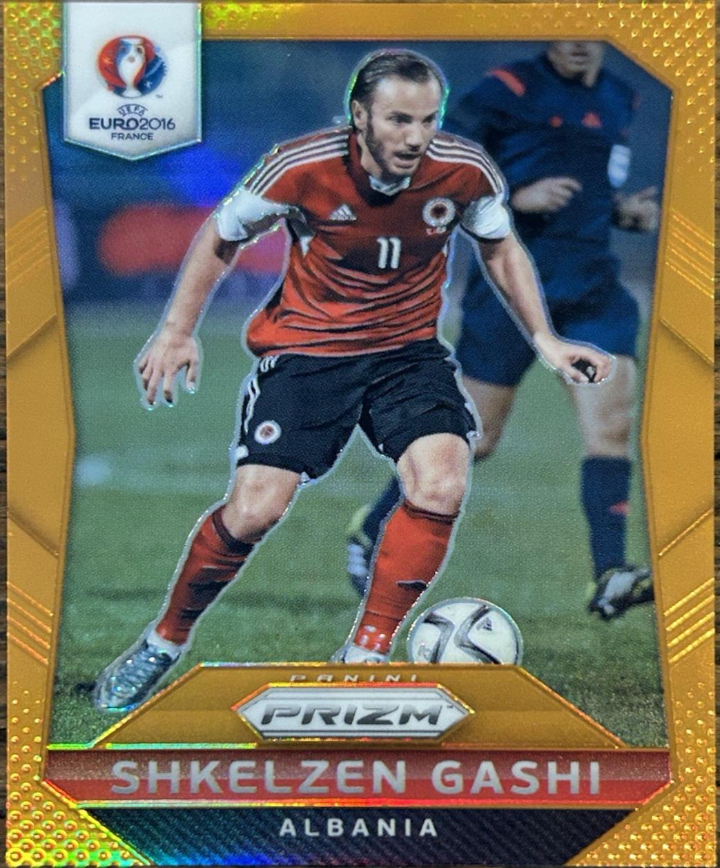 Shkelzen Gashi [Orange Prizm] #196