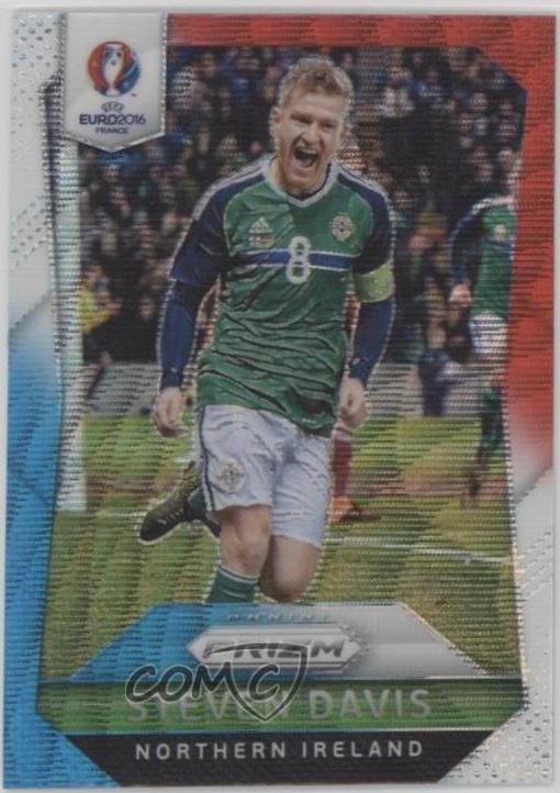 Steven Davis [Red & Light Blue Prizm] #66