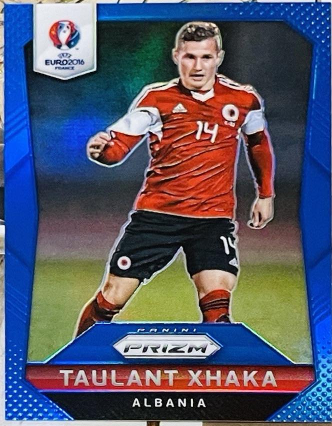 Taulant Xhaka [Blue Prizm] #192